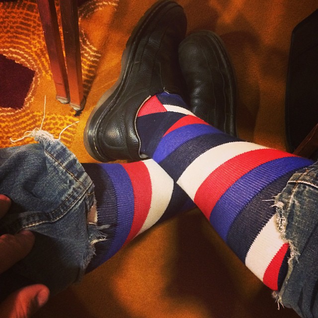 Life is too short for boring socks and I want to scream it quietly from underneath my pant legs. #crazysocks