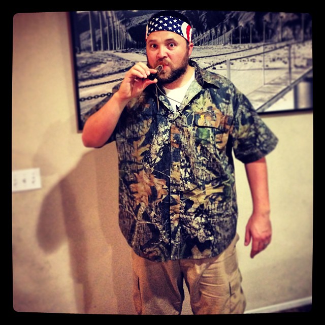 I make a pretty good #WillieRobertson, what do ya think @WillieBossHog?