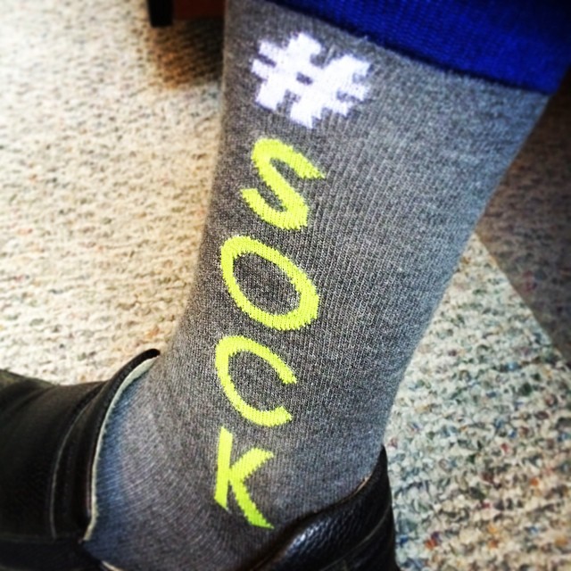 My socks are trending!