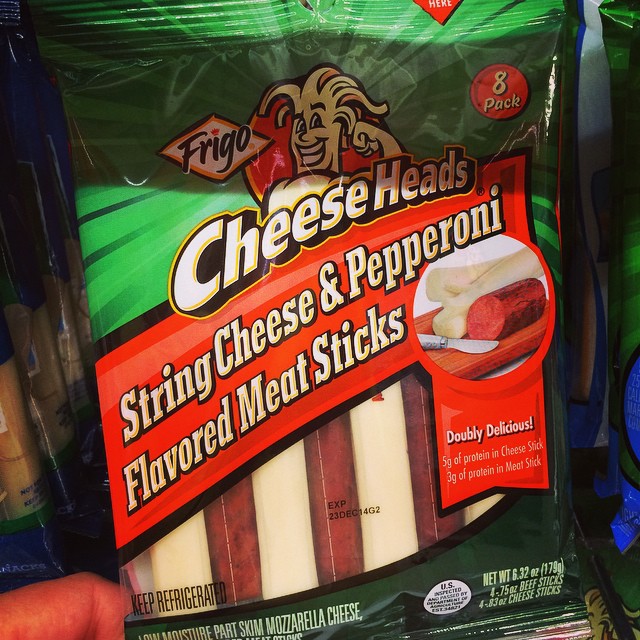 "Flavored Meat Stick" I wish I could have sat in on that meeting! #CheeseHead  #Marketing